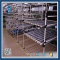 lean gravity flow racks flow pipe rack